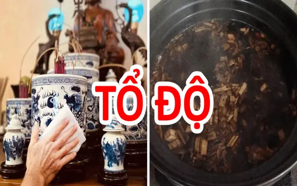Dùng nước lã lau bàn thờ rửa trôi tài lộc: Bỏ thứ này vào nghèo mấy cũng thoát khổ Dùng nước lã lau bàn thờ rửa trôi tài lộc: Bỏ thứ này vào nghèo mấy cũng thoát khổ