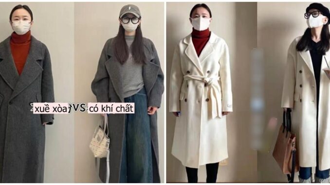 Cùng một chiếc áo khoác, người phụ nữ 'biết ăn mặc' và 'không biết ăn mặc' khác nhau thế nào Cùng một chiếc áo khoác, người phụ nữ 'biết ăn mặc' và 'không biết ăn mặc' khác nhau thế nào