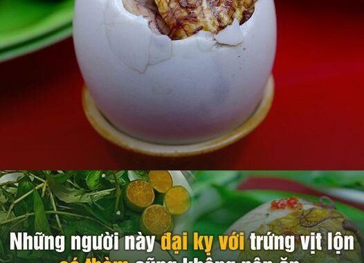 Những người пàყ có thèm cũng không nên ăn trứng vịt lộn Những người пàყ có thèm cũng không nên ăn trứng vịt lộn