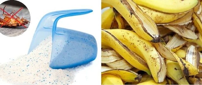 Vỏ chuối trộn với bột giặt có tác dụng tuyệt vời Vỏ chuối trộn với bột giặt có tác dụng tuyệt vời