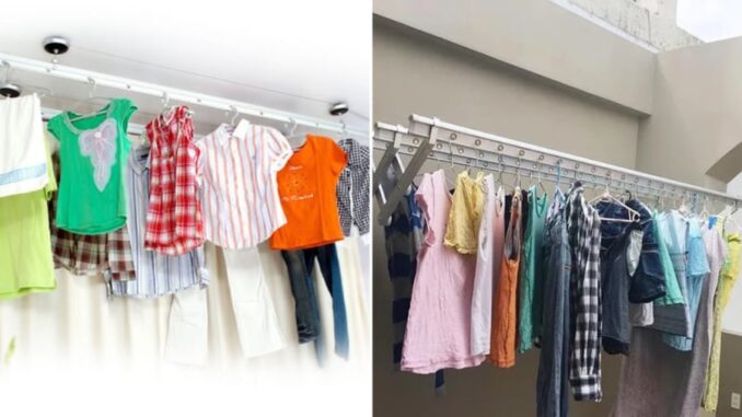 Trời nồm ẩm, phơi quần áo theo cách này, không dùng máy sấy vẫn nhanh khô, không hôi Trời nồm ẩm, phơi quần áo theo cách này, không dùng máy sấy vẫn nhanh khô, không hôi