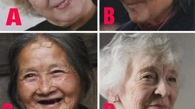 Trắc nghiệm tâm lý: Bà nào trong bốn bà trông hạnh phúc nhất? Bạn may mắn thế nào khi về già? Trắc nghiệm tâm lý: Bà nào trong bốn bà trông hạnh phúc nhất? Bạn may mắn thế nào khi về già?