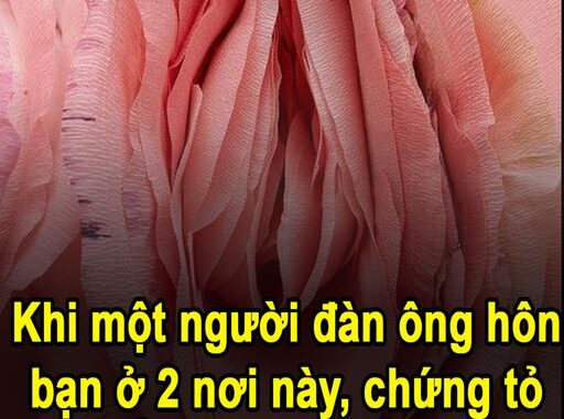 Khi một người đàn ông hôn bạn ở 2 nơi này, chứng tỏ anh ấy yêu bạn rất nhiều Khi một người đàn ông hôn bạn ở 2 nơi này, chứng tỏ anh ấy yêu bạn rất nhiều
