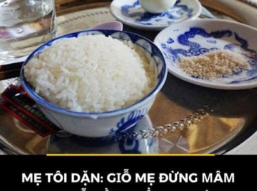 Ý nghĩa hình ảnh bát cơm quả trứng Ý nghĩa hình ảnh bát cơm quả trứng