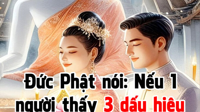 Nếu 1 người có 3 dấu hiệu tức là phước của họ đang đến Nếu 1 người có 3 dấu hiệu tức là phước của họ đang đến