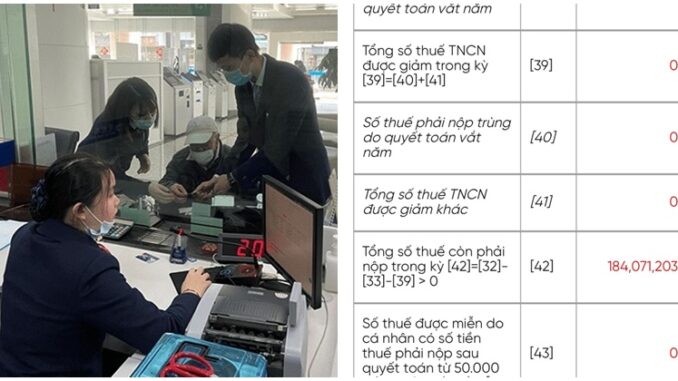 Cặp vợ chồng 'bỗng nhiên phát hiện nợ 225 triệu tiền thuế thu nhập cá nhân' Cặp vợ chồng 'bỗng nhiên phát hiện nợ 225 triệu tiền thuế thu nhập cá nhân'