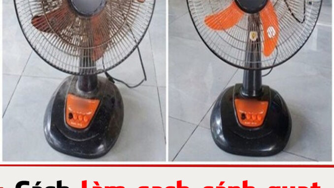 Quạt điện bẩn không cần tháo rời, cho vào túi ni lông 2 phút là sạch, bụi tự rơi xuống Quạt điện bẩn không cần tháo rời, cho vào túi ni lông 2 phút là sạch, bụi tự rơi xuống
