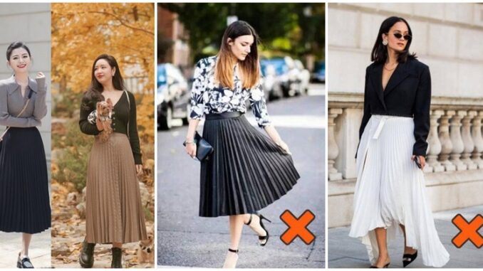 Một kiểu phụ nữ không nên mặc váy xếp ly kẻo mất điểm nhan sắc Một kiểu phụ nữ không nên mặc váy xếp ly kẻo mất điểm nhan sắc