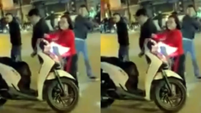 Xác định nhóm thanh niên vụt thắt lưng tới tấp người đứng cạnh xe SH ở Hà Nội Xác định nhóm thanh niên vụt thắt lưng tới tấp người đứng cạnh xe SH ở Hà Nội