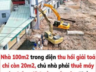 Dùng máy xúc chống đỡ nhà 3 tầng sắp sập: Chủ nhà bỏ ý định mời ‘thần đèn’ giải cứu