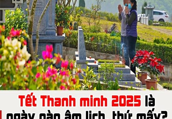 Tết Thanh minh 2025 là ngày nào âm lịch, thứ mấy? Người xưa dặn làm 3 việc để tránh họa, rước may mắn Tết Thanh minh 2025 là ngày nào âm lịch, thứ mấy? Người xưa dặn làm 3 việc để tránh họa, rước may mắn
