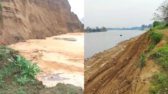 ‘Cát tặc’ hoành hành trên sông Mã ‘Cát tặc’ hoành hành trên sông Mã