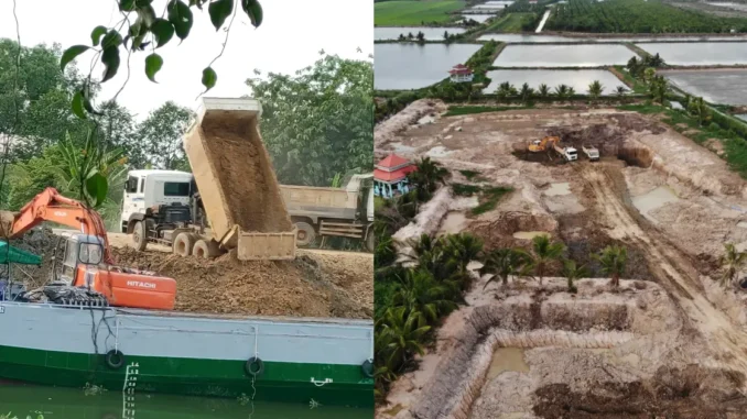 Long An: Xử phạt công ty ‘mượn’ dự án nhà nước ‘trục lợi’ vật liệu san lấp Long An: Xử phạt công ty ‘mượn’ dự án nhà nước ‘trục lợi’ vật liệu san lấp