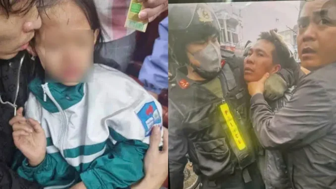 Bắt giữ đối tượng dùng dao uy hiế.p, lôi b.é gá.i lên mái nhà ở Bắc Ninh Bắt giữ đối tượng dùng dao uy hiế.p, lôi b.é gá.i lên mái nhà ở Bắc Ninh