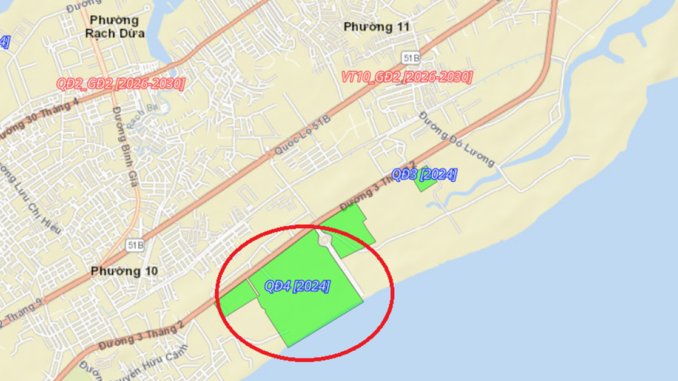 Đấu giá khu đất gần 60ha cửa ngõ trung tâm Vũng Tàu, khởi điểm hơn 7.600 tỷ đồng Đấu giá khu đất gần 60ha cửa ngõ trung tâm Vũng Tàu, khởi điểm hơn 7.600 tỷ đồng