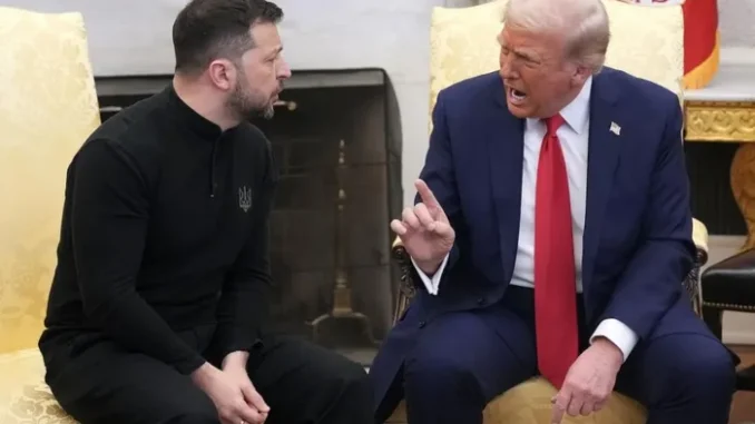 Ông Trump và Zelensky lớn tiếng cãi vã ngay tại phòng Bầu dục Ông Trump và Zelensky lớn tiếng cãi vã ngay tại phòng Bầu dục