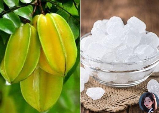 Thấy hàng xóm có một hũ khế chua ngâm đường phèn, hỏi ra mới biết nó nhiều công dụng vậy Thấy hàng xóm có một hũ khế chua ngâm đường phèn, hỏi ra mới biết nó nhiều công dụng vậy