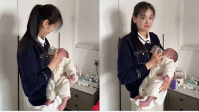 Nhan sắc bà nội 39 tuổi khiến dân mạng ‘điê n đ ảo’, bế cháu mà tưởng bế con Nhan sắc bà nội 39 tuổi khiến dân mạng ‘điê n đ ảo’, bế cháu mà tưởng bế con