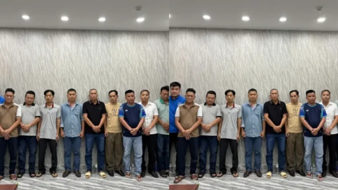 12 bảo vệ tại khu công nghệ cao nhận tiề.n “chung chi” của doanh nghiệp vận tải 12 bảo vệ tại khu công nghệ cao nhận tiề.n “chung chi” của doanh nghiệp vận tải
