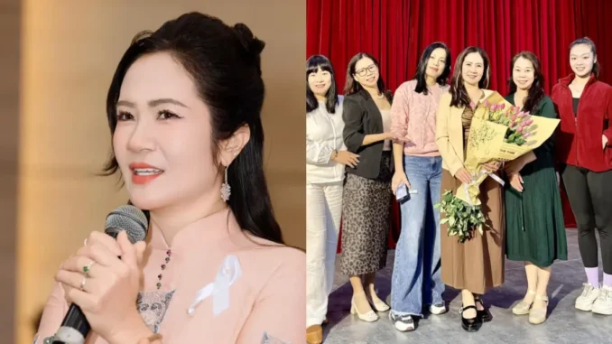 NSƯT Nguyệt Hằng khoe nơi làm việc mới sau khi nghỉ Nhà hát Tuổ.i trẻ NSƯT Nguyệt Hằng khoe nơi làm việc mới sau khi nghỉ Nhà hát Tuổ.i trẻ