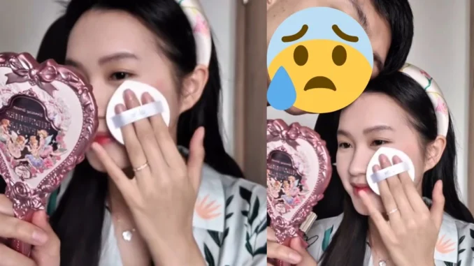 Vợ Văn Hậu úp video makeup, chồng lọt vào khung hình, để lộ 1 điểm sốc trên mặt Vợ Văn Hậu úp video makeup, chồng lọt vào khung hình, để lộ 1 điểm sốc trên mặt