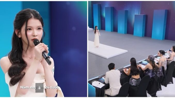 Thí sinh người Việt, đi thi sắc đẹp ở Việt Nam nhưng lại nói toàn Tiếng Anh khiến BGK bất lực Thí sinh người Việt, đi thi sắc đẹp ở Việt Nam nhưng lại nói toàn Tiếng Anh khiến BGK bất lực