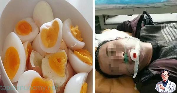 Người đàn ông qua đời vì ăn trứng, hãy dừng ngay cách ăn trứng kiểu пày Người đàn ông qua đời vì ăn trứng, hãy dừng ngay cách ăn trứng kiểu пày