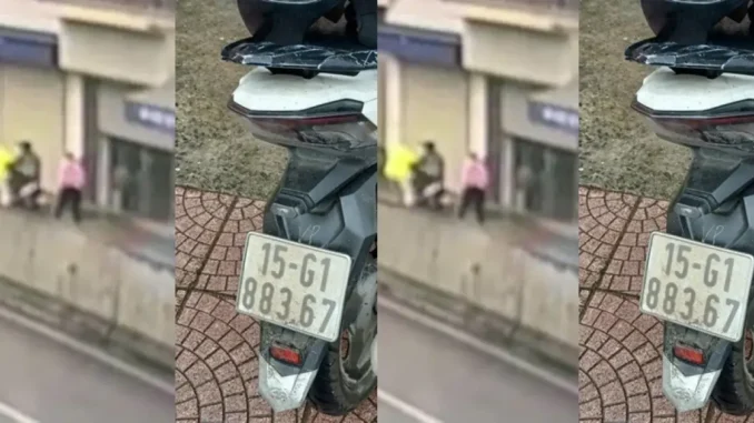 Tạm giữ người đàn ông đâ.m xe máy vào công an Tạm giữ người đàn ông đâ.m xe máy vào công an