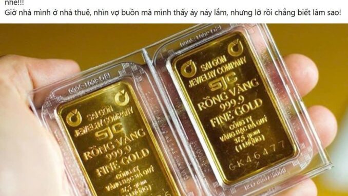 Đúng là kiếp nạn: Bán nhà “đu đỉnh” mua vàng, một năm sau, bán vàng lãi 60 triệu, nhà cũ tăng từ 3 tỷ lên 5 tỷ, còn nhà muốn mua giá 7 tỷ đồng