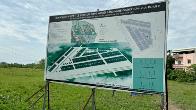 Thành phố Hà Nội chỉ đạo khởi công 2 cụm công nghiệp ở Thạch Thất trong tháng 6 Thành phố Hà Nội chỉ đạo khởi công 2 cụm công nghiệp ở Thạch Thất trong tháng 6