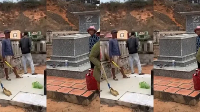 Công an lập danh sách 21 người nghi vấn ‘xin đểu’ tại nghĩa trang Công an lập danh sách 21 người nghi vấn ‘xin đểu’ tại nghĩa trang