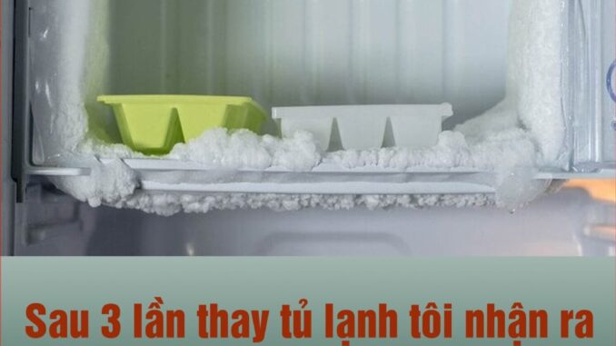 Sau ba lần thay tủ lạnh, tôi nhận ra rằng mình phải tuân thủ 5 điều này, đây là bài học đ.ắt giá Sau ba lần thay tủ lạnh, tôi nhận ra rằng mình phải tuân thủ 5 điều này, đây là bài học đ.ắt giá