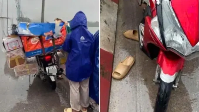 Nam shipper bỏ lại xe chở hàng, nghi nhảy cầu tự tử
