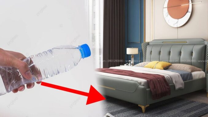 Vì sao nữ tiếp viên hàng không luôn ném chai nước vào gầm giường khi nhận phòng khách sạn Vì sao nữ tiếp viên hàng không luôn ném chai nước vào gầm giường khi nhận phòng khách sạn