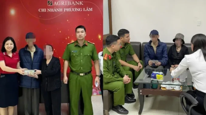 Công an phường ngăn chặn người phụ nữ chuyển 400 triệu đồng cho kẻ lừ.a đả.o Công an phường ngăn chặn người phụ nữ chuyển 400 triệu đồng cho kẻ lừ.a đả.o