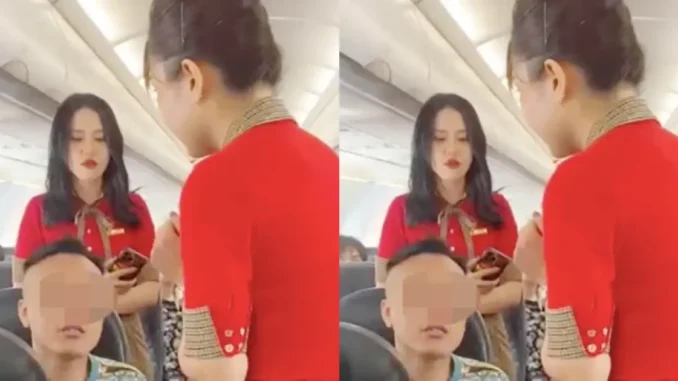 Người đàn ông tự ý đổi ghế trên máy bay bị phạt 2 triệu đồng Người đàn ông tự ý đổi ghế trên máy bay bị phạt 2 triệu đồng