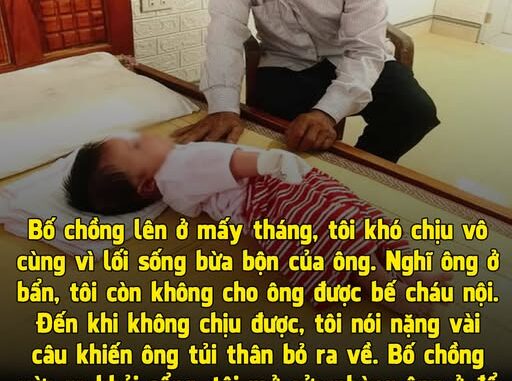 Tiễn bố chồng về quê, khi dọn phòng phát hiện thứ đặt ở đầu giường ngủ, mặt tôi tối sầm lại Tiễn bố chồng về quê, khi dọn phòng phát hiện thứ đặt ở đầu giường ngủ, mặt tôi tối sầm lại