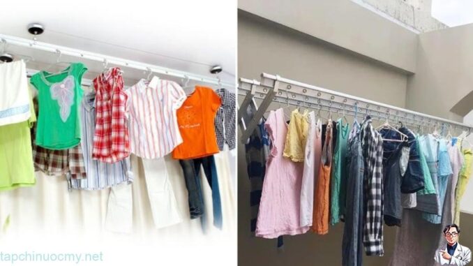 Trời nồm ẩm, phơi quần áo theo cách này, không dùng máy sấy vẫn nhanh khô, không hôi Trời nồm ẩm, phơi quần áo theo cách này, không dùng máy sấy vẫn nhanh khô, không hôi