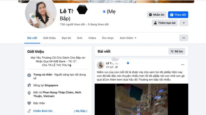 Diễn biến vụ quyên góp cho bé Bắp Diễn biến vụ quyên góp cho bé Bắp