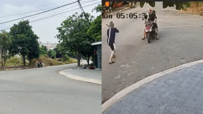 Tài xế ô tô cầm gậy đán.h ngườ.i đàn ông đang chở con đi học ở Bình Dương