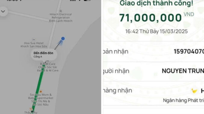 Tài xế Grab trả lại 71 triệu đồng sau 10 ngày lùm xùm vụ khách chuyển nhầm Tài xế Grab trả lại 71 triệu đồng sau 10 ngày lùm xùm vụ khách chuyển nhầm