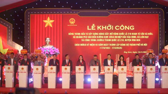 Hà Nội xây 2 dự án 1.400 tỉ đồng, mở rộng 10km đường huyết mạch Hà Nội xây 2 dự án 1.400 tỉ đồng, mở rộng 10km đường huyết mạch