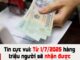 Tin cực vui: Từ 1/7/2025 hàng triệu người sẽ nhận được tài khoản rất cao tăng gấp 4 lần, ai cũng cần biết