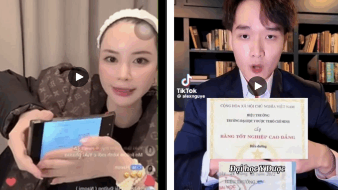 Đại học Y Dược TPHCM: Bằng cao đẳng điều dưỡng Yuki quảng cáo làm đẹp là giả Đại học Y Dược TPHCM: Bằng cao đẳng điều dưỡng Yuki quảng cáo làm đẹp là giả