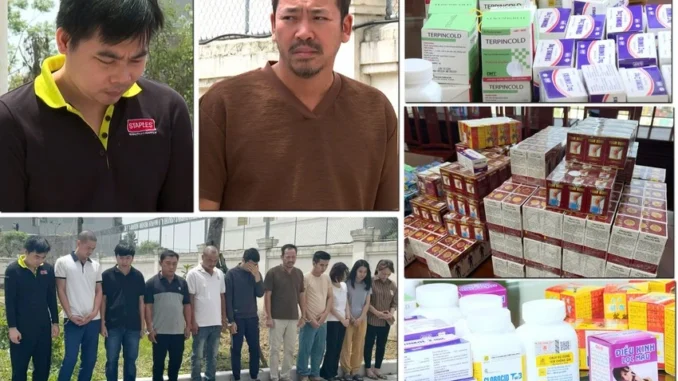 Vụ thuốc giả: Khung hình phạt cao nhất có thể đến tử hình Vụ thuốc giả: Khung hình phạt cao nhất có thể đến tử hình
