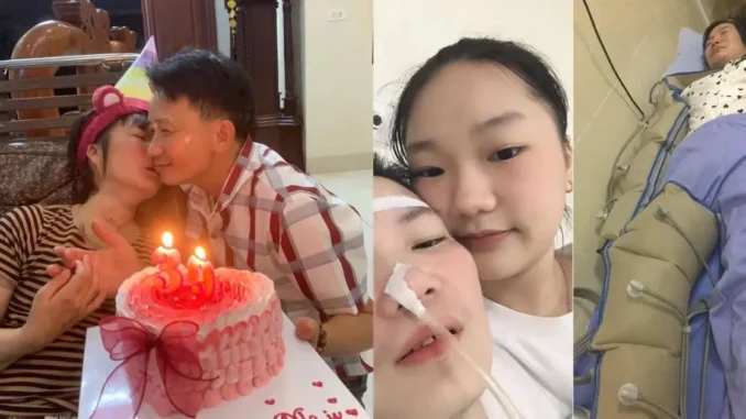 Cô gái Vĩnh Phúc giúp mẹ phục hồi sau ta.i nạ.n, xúc động trước lời thủ thỉ của bố Cô gái Vĩnh Phúc giúp mẹ phục hồi sau ta.i nạ.n, xúc động trước lời thủ thỉ của bố