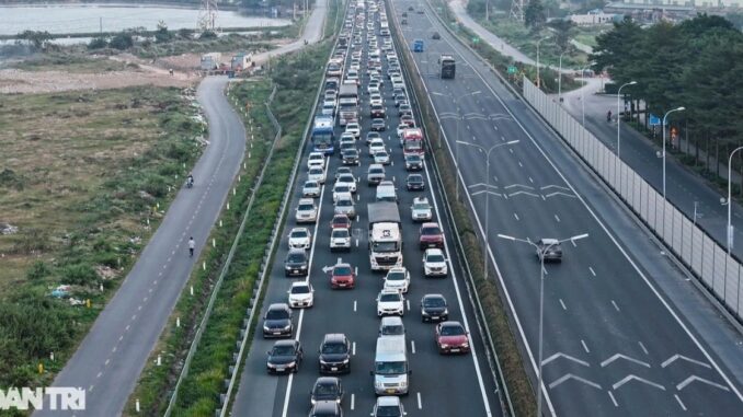 Hà Nội phân luồng giao thông nhiều tuyến đường cửa ngõ dịp nghỉ lễ Hà Nội phân luồng giao thông nhiều tuyến đường cửa ngõ dịp nghỉ lễ