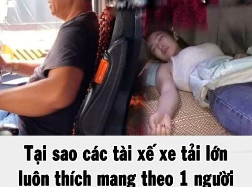 Tại sao tài xế xe tải đường dài thường thích mang theo 1 người phụ nữ: Họ làm gì ở trên xe? Tại sao tài xế xe tải đường dài thường thích mang theo 1 người phụ nữ: Họ làm gì ở trên xe?