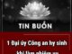 1 Đại úy Công an tỉnh hy sinh khi làm nhiệm vụ