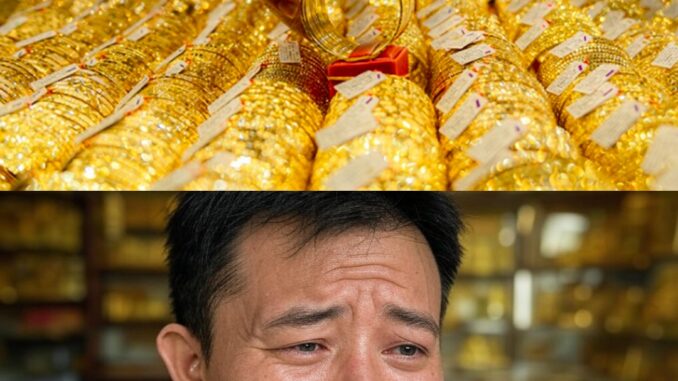 Giá vàng mới nhất trưa nay: Từ sáng tới chiều mà lao dốc không phanh, chủ hàng vàng cũng kh::óc th::ét Giá vàng mới nhất trưa nay: Từ sáng tới chiều mà lao dốc không phanh, chủ hàng vàng cũng kh::óc th::ét